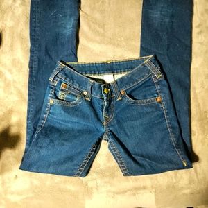 Women's Low Rise True Religion Jeans Size 28